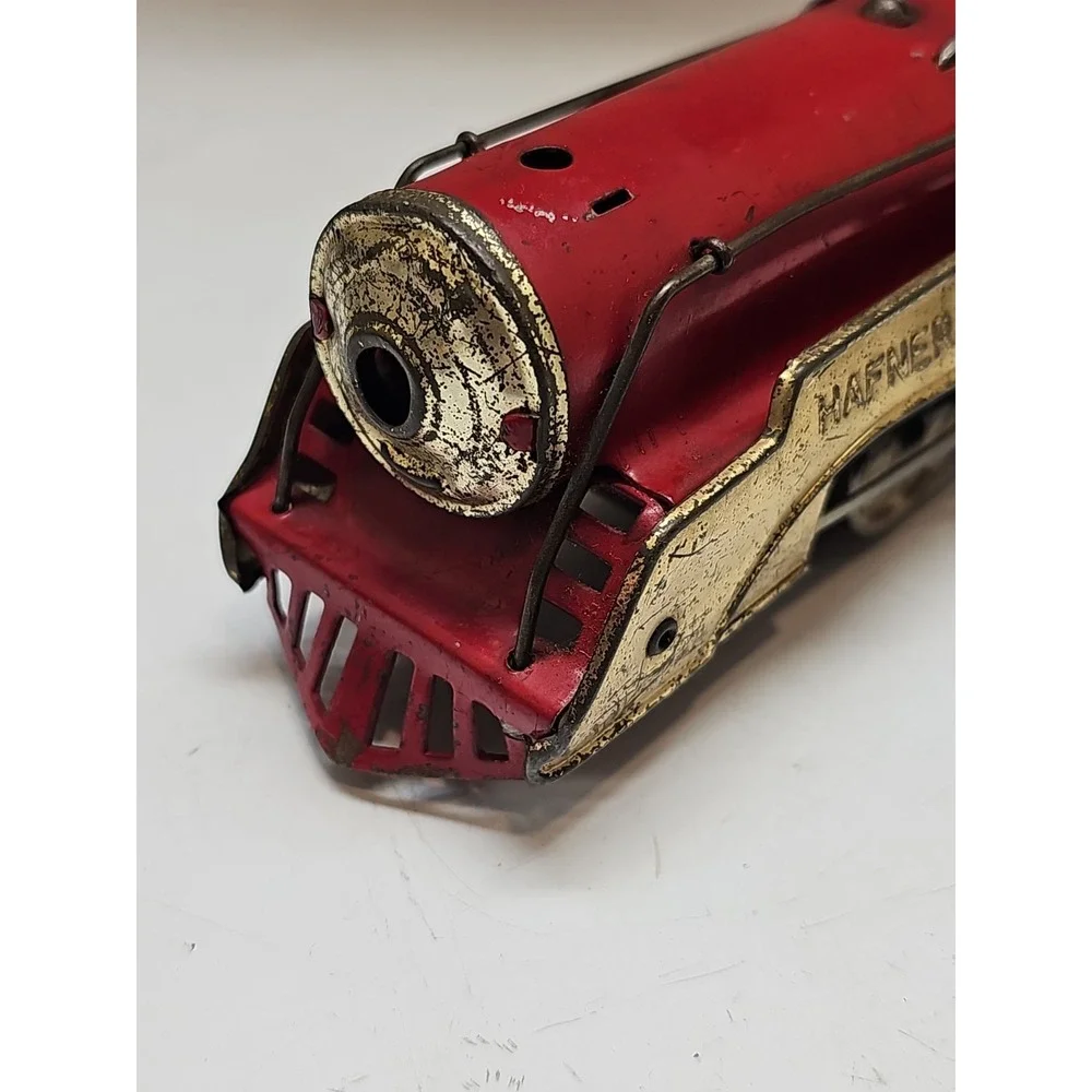 Tin HAFNER O-Gauge Wind-up 1010 Locomotive Train